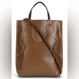 GANNI Banner Western Tote Bag | Like New Condition
